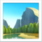 National Park emoji on Apple